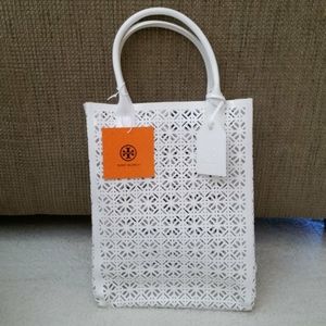 Tory Burch Perforated Tote